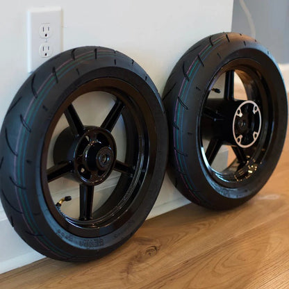 12” Supermoto Wheelset Kit Tuttio/Yozma/Heybike/Razor - axcustoms.us