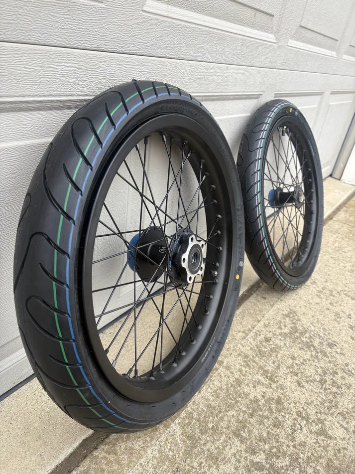 Surron/E Ride Pro CST Supermoto Wheel Set - axcustoms.us